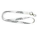 Polyester Lanyards (Screen Printed, 3/4"x36")